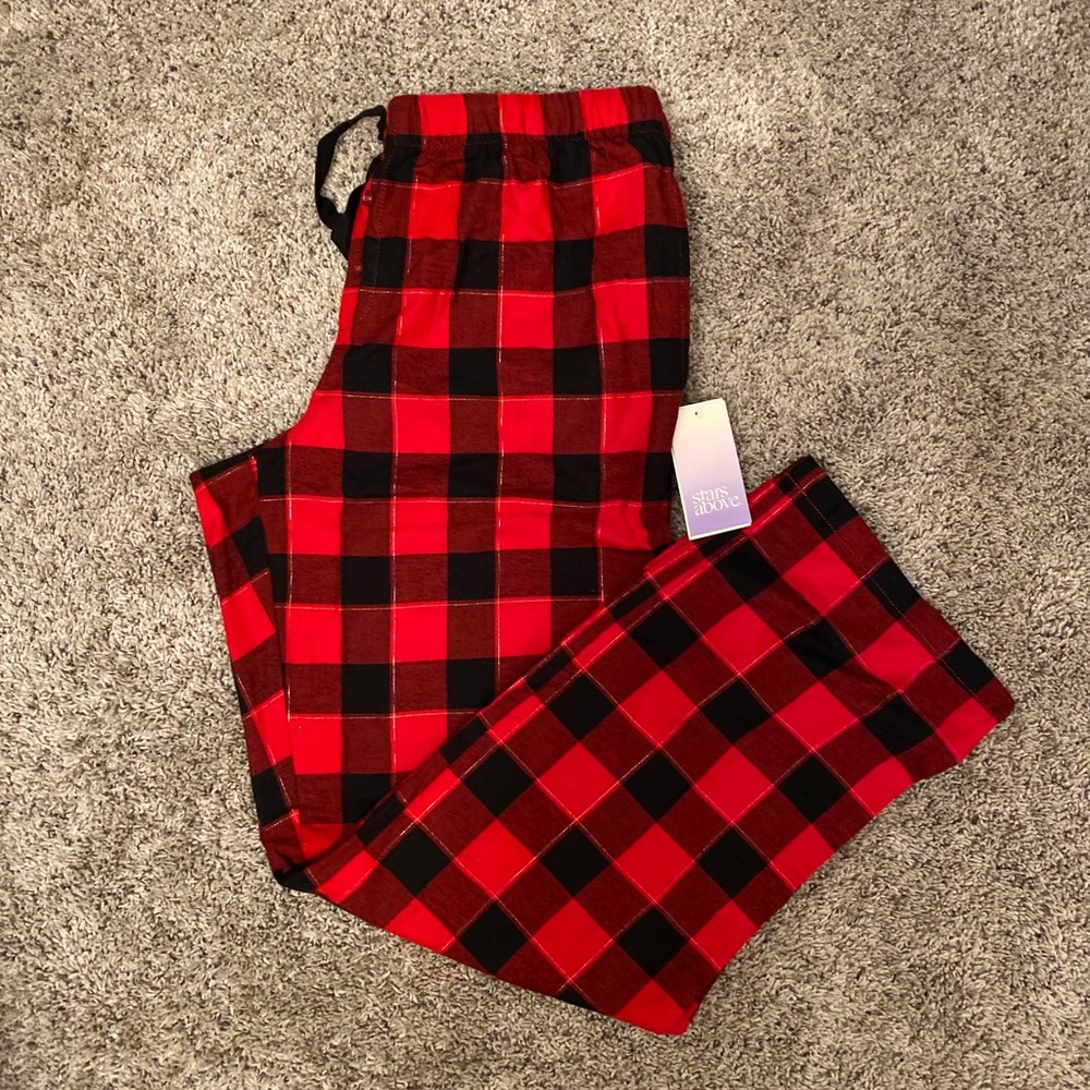 🦬 Red Buffalo Plaid Pajama Pants